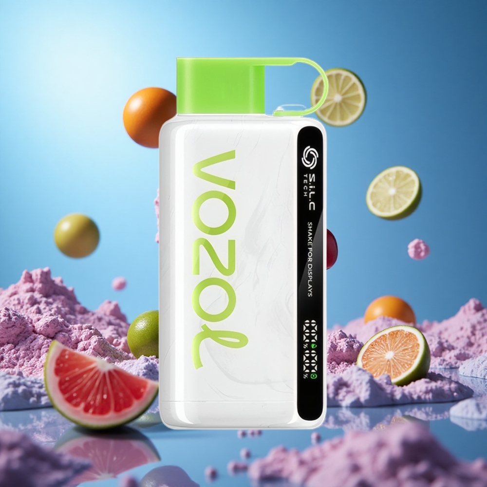 VOZOL STAR 9000/12000 Körsbär Lime Skaka för display 30% snabbare laddning partihandel Sverige