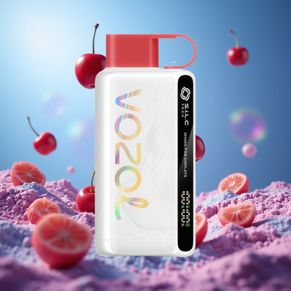 VOZOL STAR 9000/12000 Körsbärskola Engångsvape 650mAh Batterikapacitet 30% snabbare laddning partihandel Sverige
