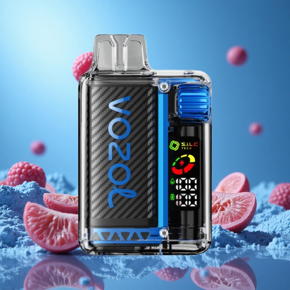 VOZOL Vista 20000 Puffs Blå Hallon Is Laddningsbar Batteri: 650mAh Nikotinstyrka: 2% partihandel Sverige