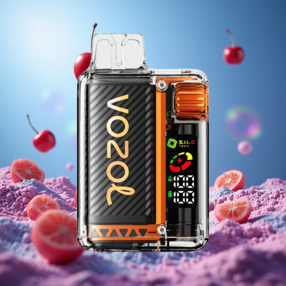 VOZOL Vista 20000 Puffs Cherry Cola (Körsbärs Cola) 650mAh Laddningsbar Batteri 2% Nikotin styrka partihandel Sverige