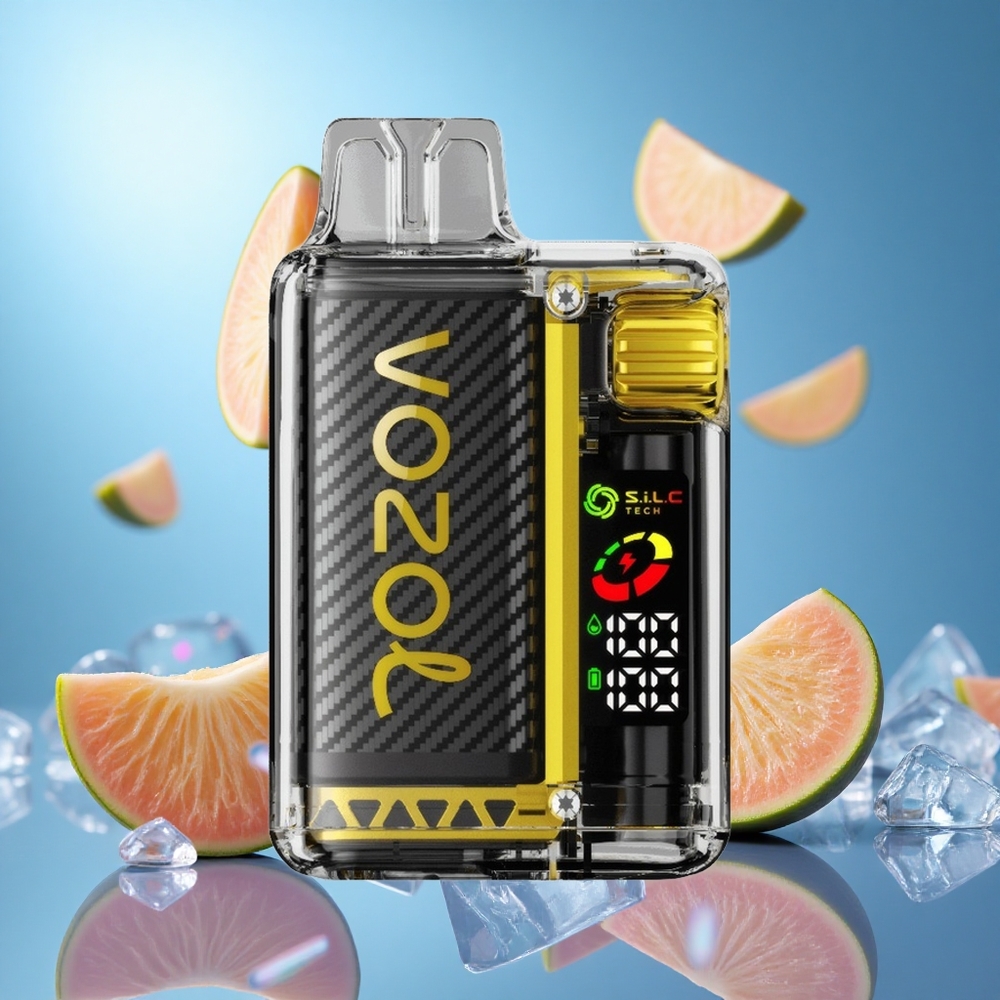 VOZOL Vista 20000 Puffs Engångsvape Mango Is (Mango Is) OLED-skärm 6-nivå Wattjustering partihandel Sverige