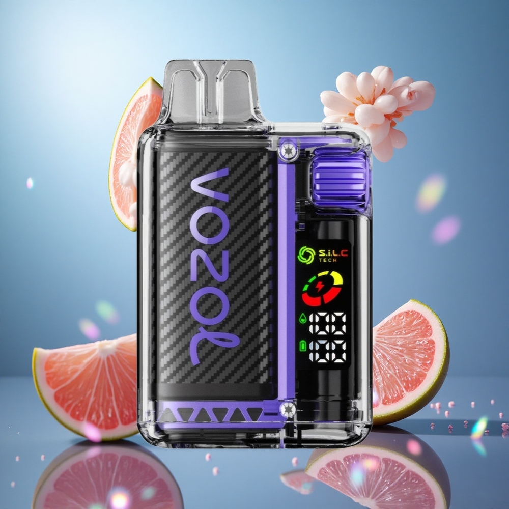 VOZOL Vista 20000 Puffs Fläder Grapefrukt 650mAh laddningsbar batteri 6-nivå wattjustering partihandel Sverige