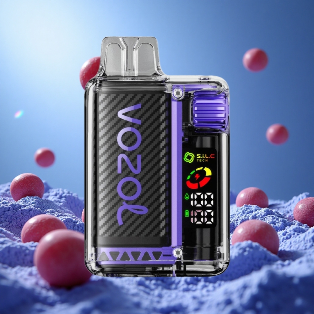 VOZOL Vista 20000 Puffs Grape Is (Druva Is) 650mAh Laddningsbar Batteri 2% Nikotinstyrka partihandel Sverige