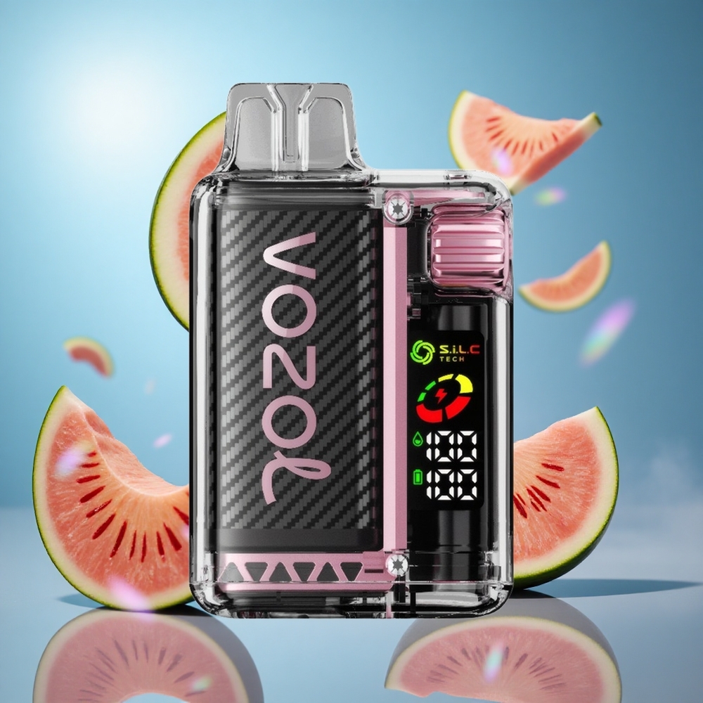 VOZOL Vista 20000 Puffs Laddningsbar Batteri: 650mAh Nikotinstyrka: 2% Engångsvape Persika Mango Vattenmelon partihandel Sverige