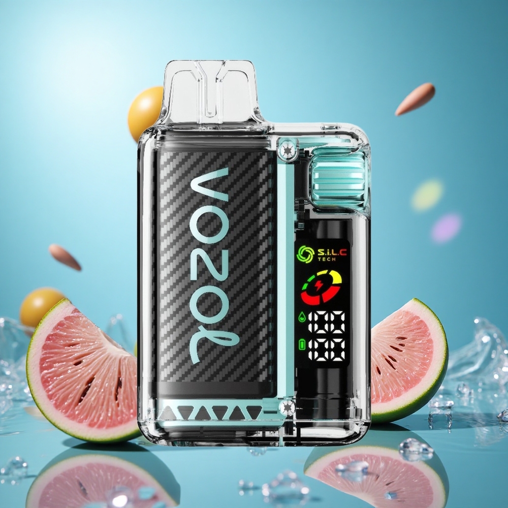 VOZOL Vista 20000 Puffs Miami Mynta 650mAh Omladdningsbart Batteri 2% Nikotinstyrka partihandel Sverige