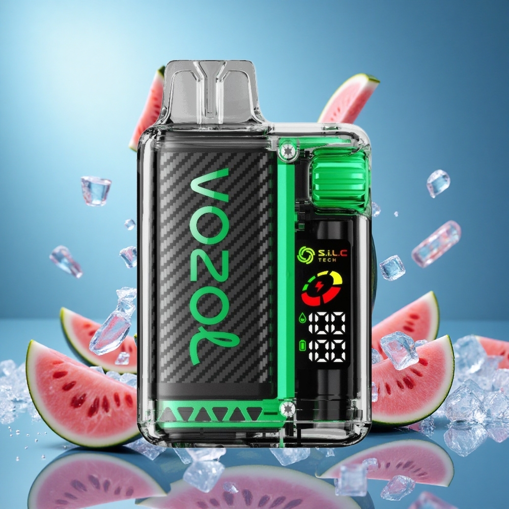 VOZOL Vista 20000 Puffs Vattenmelon Is Engångsvape 650mAh Omladdningsbart Batteri 2% Nikotinstyrka partihandel Sverige