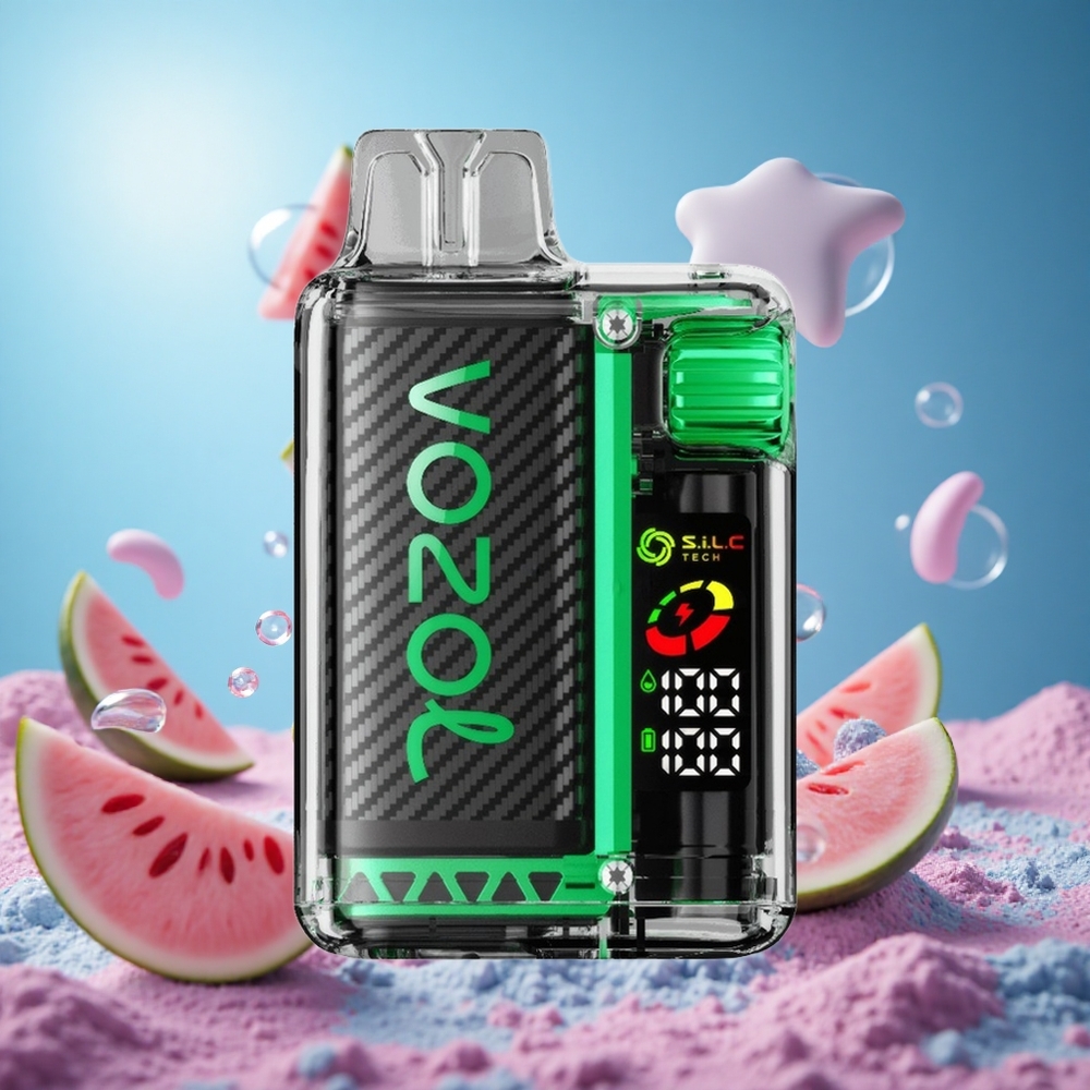VOZOL Vista 20000 Puffs Vattenmelon Tuggummi 650mAh Batteri 6-nivå Wattjustering partihandel Sverige